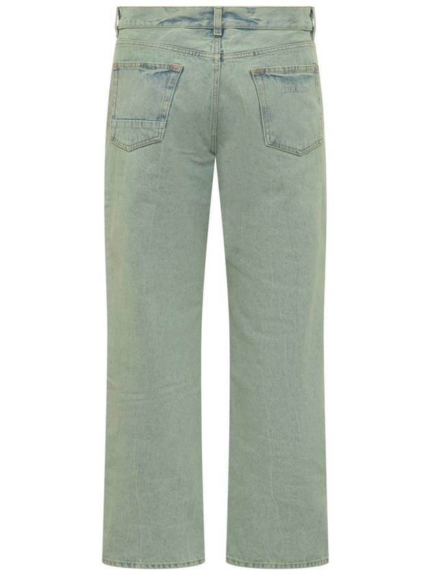 Denim Straight Pants PMYA040S24DEN0015103 - PALM ANGELS - BALAAN 3