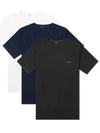 Logo Printing 3 PACK T Shirt M1A 389 M3PK 2A - PAUL SMITH - BALAAN 1