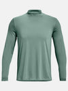 Men's UA Terrain Mock Long Sleeve T-Shirt Green - UNDER ARMOUR - BALAAN 6