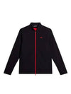 Jeff Hybrid Logo Zip-Up Jacket Black - J.LINDEBERG - BALAAN 2