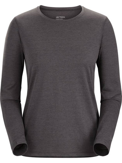 Taema Crew Neck Long Sleeve T-Shirt Black - ARC'TERYX - BALAAN 2