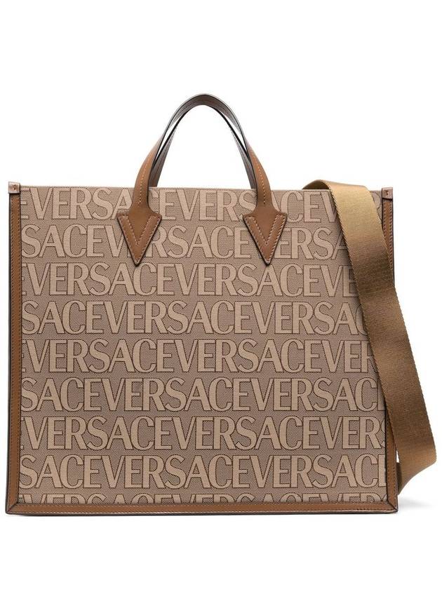 Tote Bag 10089131A07951 2N24V Brown - VERSACE - BALAAN 3