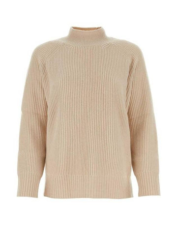 Eridani Slit Detail Knit Top Ecru - WEEKEND MAX MARA - BALAAN 1