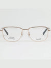 Glasses frame BY5047H 028 Asian fit square gold frame glasses - BALLY - BALAAN 3