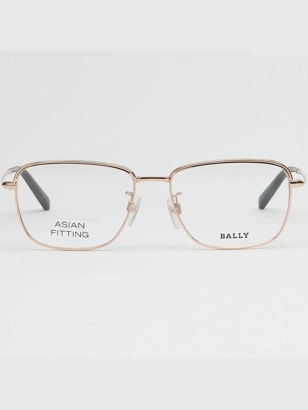 Glasses frame BY5047H 028 Asian fit square gold frame glasses - BALLY - BALAAN 3