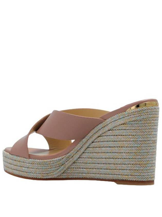 Jimmy Choo Dovina 100 Wedge Espadrille Sandals Brand Size 38 US Size 8 - JIMMY CHOO - BALAAN 3