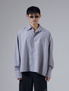 Men's Essential Logo Long Sleeve Shirt Gray - UNNORM IS DEAD - BALAAN 2