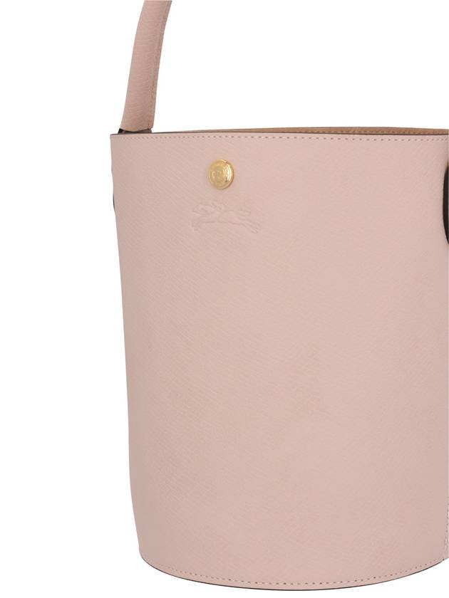 Epure Leather Bucket Bag White - LONGCHAMP - BALAAN 4