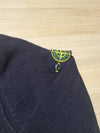 Wappen V Neck Cotton Knit Cardigan Navy - STONE ISLAND - BALAAN 7