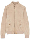 Men's G9 Suede Herrington Jacket - BARACUTA - BALAAN 2