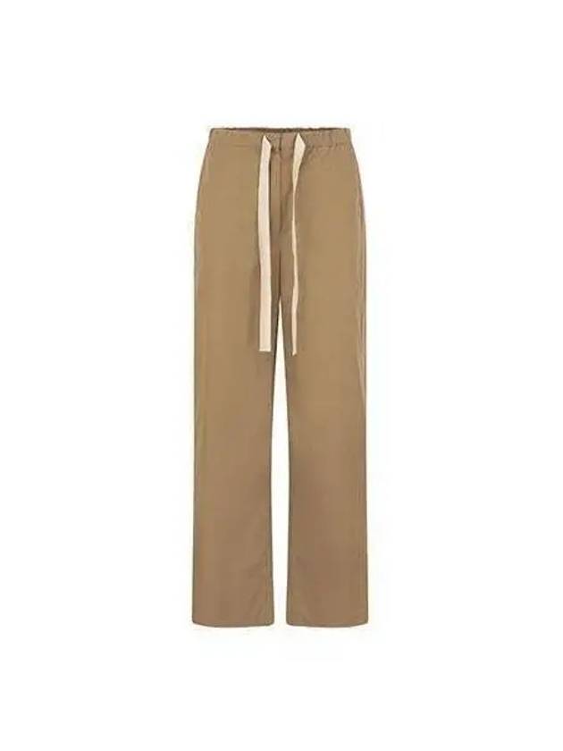 S Women Cotton Wide Pants Brown Gray 2391311632600 - MAX MARA - BALAAN 1