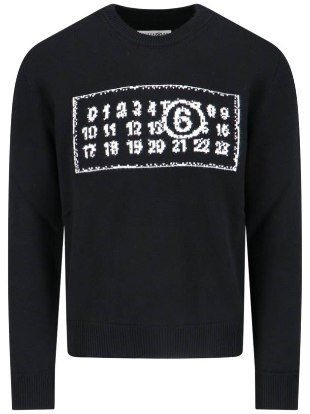 MM6 Maison Margiela Sweaters Black - MAISON MARGIELA - BALAAN 1