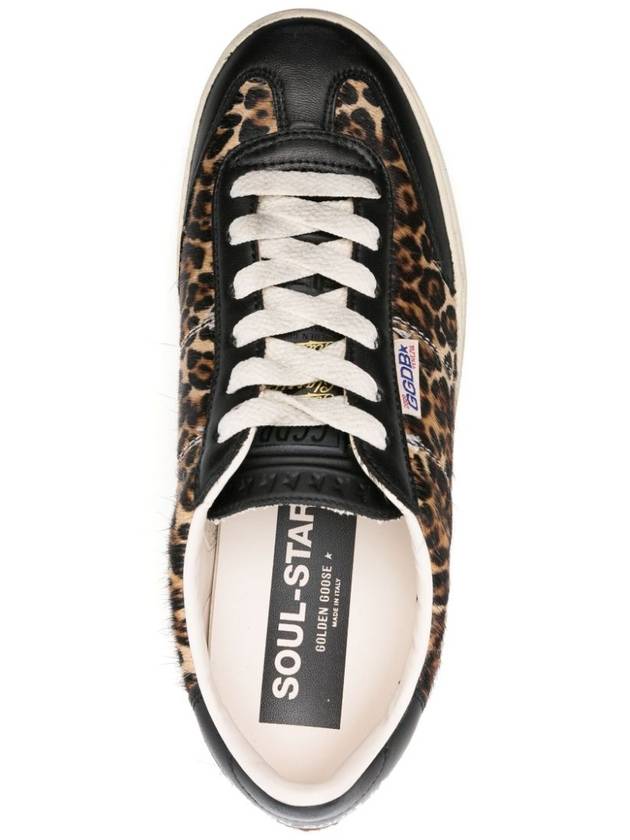 SOUL-STAR LEOPARD HORSY UPPER LEATHER HF TONGUE NAPPA TOE AND HEEL - GOLDEN GOOSE - BALAAN 3