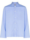 poplin long-sleeved shirt pinstripe - TEKLA - BALAAN 1