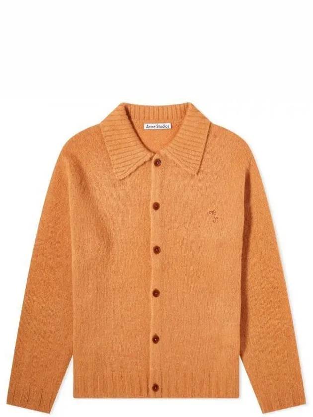 Wool Cardigan Orange - ACNE STUDIOS - BALAAN 2