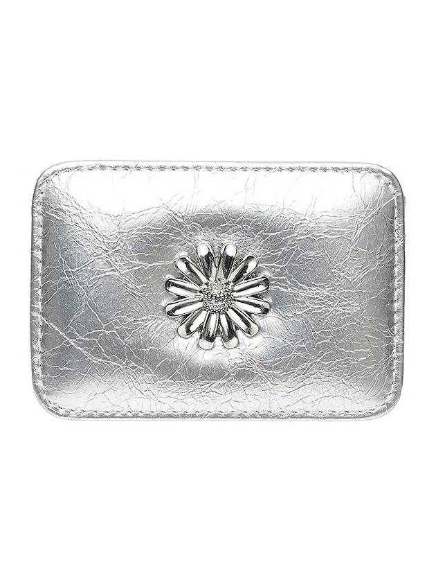 Daisy Slim Mini Card Wallet Silver - LE MASQUE - BALAAN 2