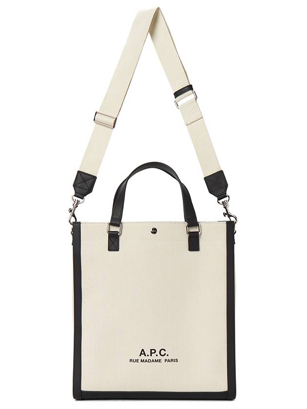 Camille 20 Tote Bag White - A.P.C. - BALAAN 7