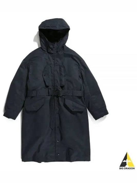 Storm Coat A Dk Navy PC Coated Cloth 23F1D033 NQ192 SD007 CP Clothed - ENGINEERED GARMENTS - BALAAN 1