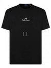 Embroidered Logo Cotton Short Sleeve T-shirt Black - POLO RALPH LAUREN - BALAAN 2