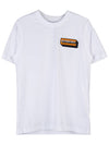 Logo Applique Cotton Short Sleeve T-Shirt White - BURBERRY - BALAAN 2