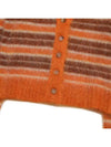 Mohair Knit Cardigan Orange - MARNI - BALAAN 5