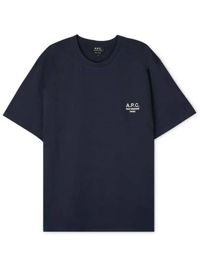 Raymond Short Sleeve T-shirt Navy - A.P.C. - BALAAN 2