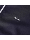 Men's Gym Track Jacket Dark Navy - A.P.C. - BALAAN 4