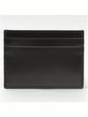 Monogram Card Case in Smooth Leather Black - SAINT LAURENT - BALAAN 5