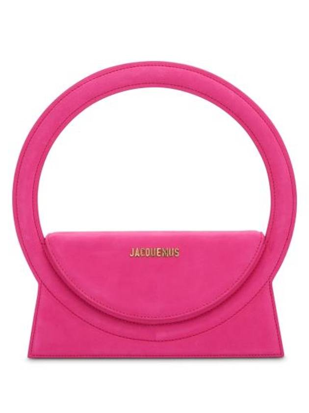 Le Sac Rond Circle Purse Tote Bag Dark Pink - JACQUEMUS - BALAAN 2