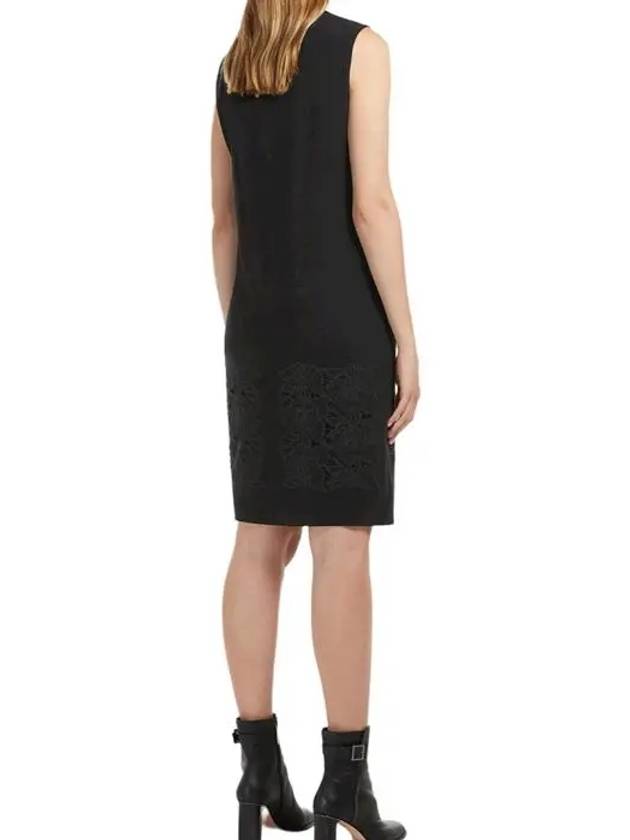 Women's Editore Sleeveless Short Dress Black - MAX MARA - BALAAN 3