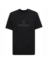 logo short sleeve t-shirt black - MONCLER - BALAAN 1