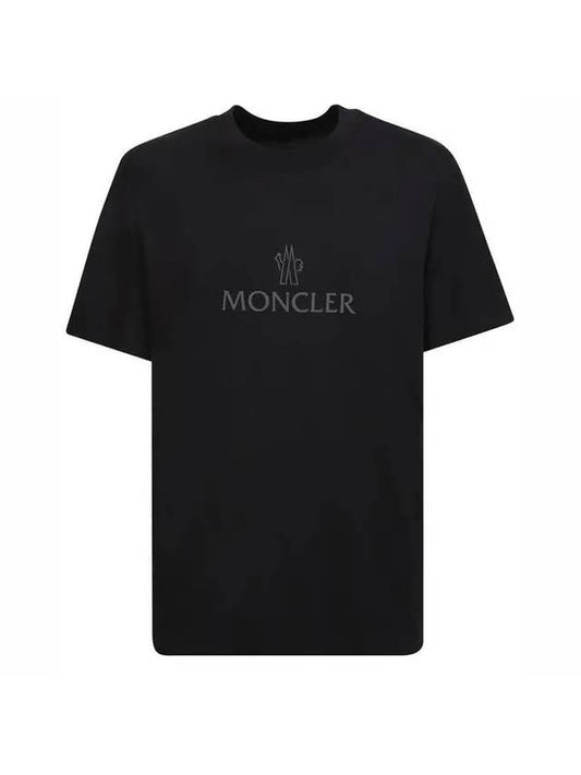 logo short sleeve t-shirt black - MONCLER - BALAAN 1