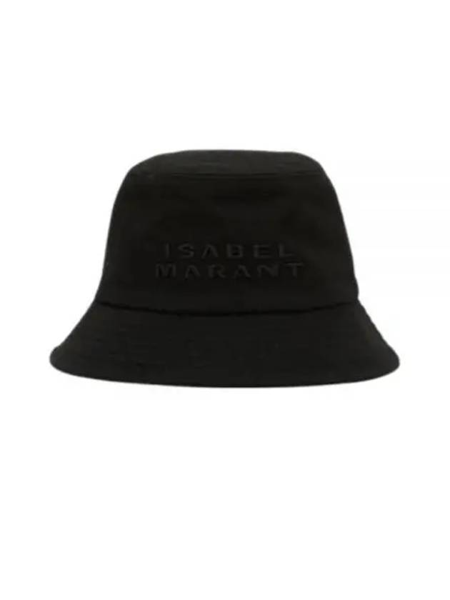 Haley Logo Bucket Hat Black - ISABEL MARANT - BALAAN 2