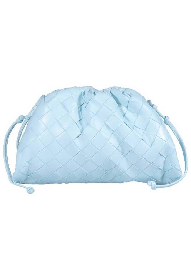 Intrecciato Mini Pouch Bag Blue - BOTTEGA VENETA - BALAAN 1