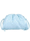 Intrecciato Mini Pouch Bag Blue - BOTTEGA VENETA - BALAAN 1