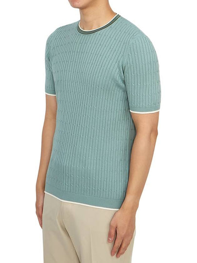 Men s short sleeve knit D9G100TR 001 - DRUMOHR - BALAAN 2