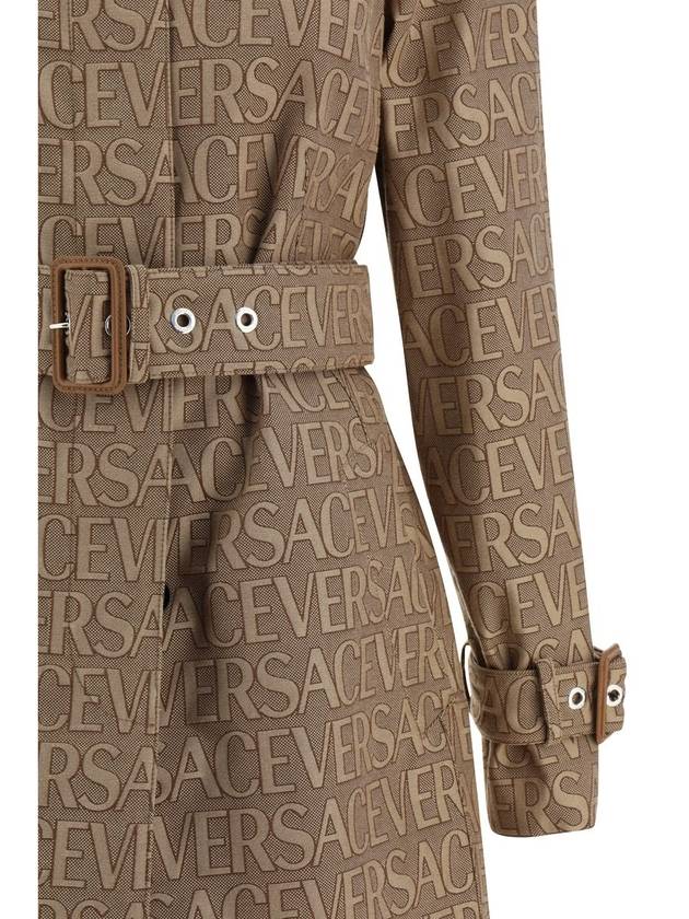 Trench Coat 1010883 1A033152N740 Beige - VERSACE - BALAAN 4