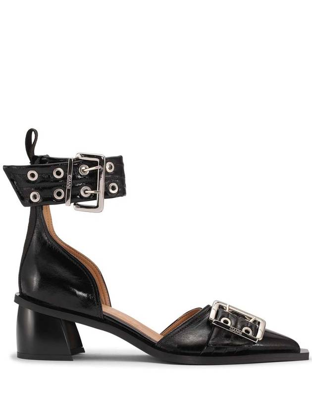 GANNI With Heel Black - GANNI - BALAAN 1