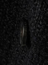 Pencey Tweed Double-Breasted Coat Black - NOIRER - BALAAN 6