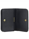 Logo Plaque Monaco Card Wallet Black - BALENCIAGA - BALAAN 4