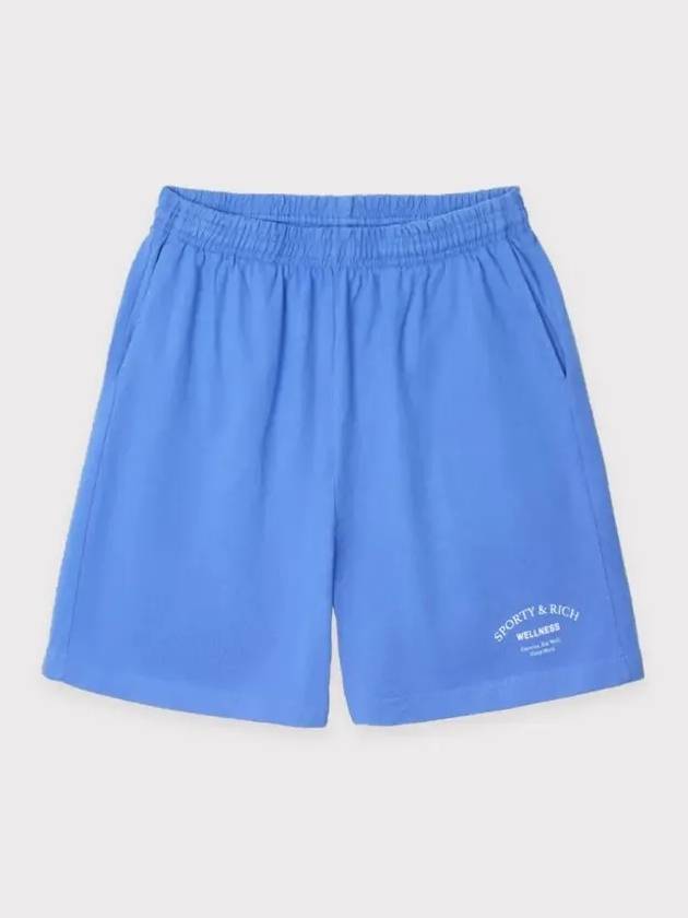 Wellness Studio Gym Shorts Sapphire - SPORTY & RICH - BALAAN 3