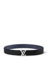 LV Heritage 35MM Reversible Belt Midnight Blue M8359V - LOUIS VUITTON - BALAAN 1