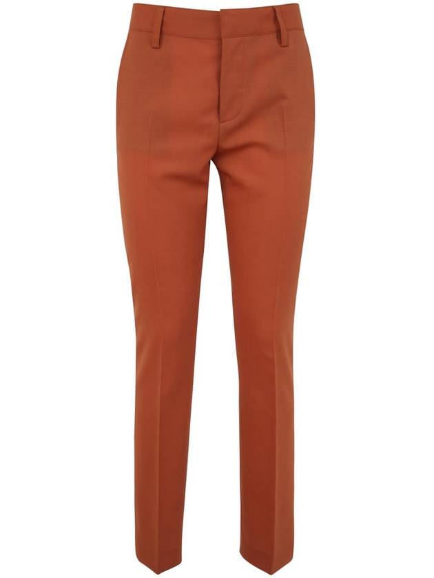 straight pants S75KB0355 S54411 188 RUSTY ORANGE - DSQUARED2 - BALAAN 2