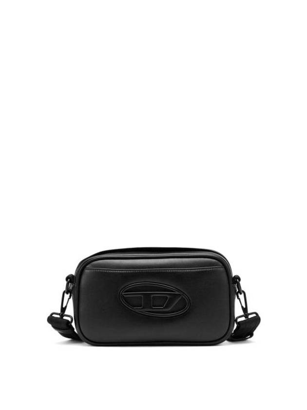 Holi D Camera Neoprene And PU Shoulder Bag Black - DIESEL - BALAAN 2