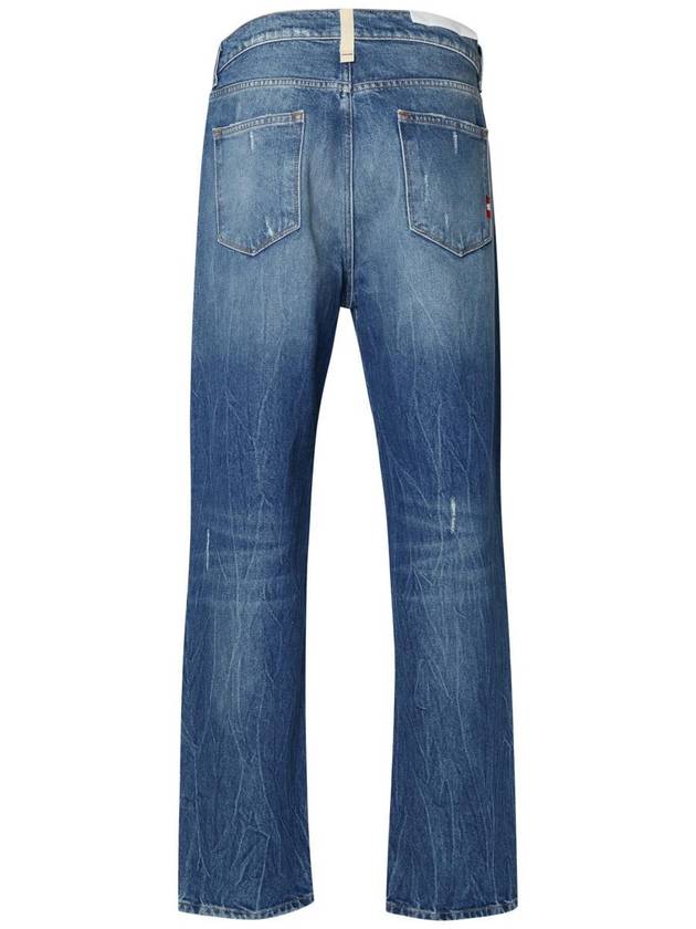 Amish 'Jeremiah' Blue Cotton Jeans - AMISH - BALAAN 3