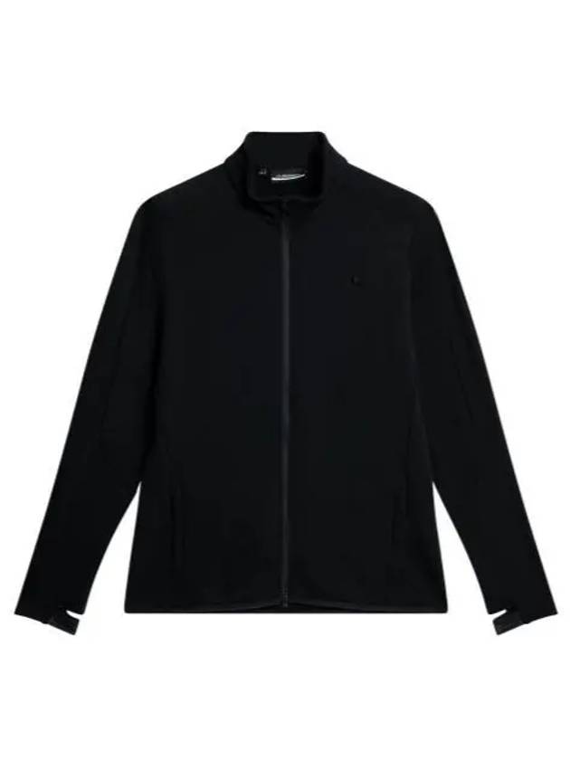 Men's High Grounds Merino Mid Layer Jacket Black - J.LINDEBERG - BALAAN 2