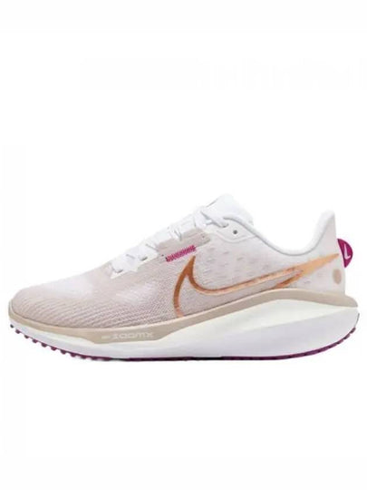 Vomero 17 Low Top Sneakers Light Mauve White - NIKE - BALAAN 2