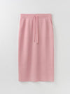 100% Cashmere Drawstring Banding Skirt C1KSK01 - CALLAITE - BALAAN 5