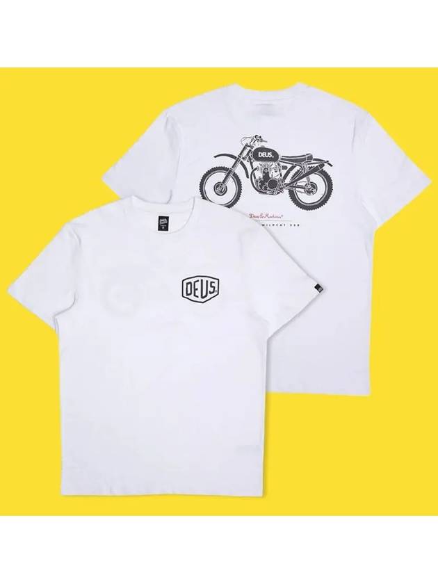 All sizes 24 season Deus Parilla short sleeve t shirt white DMP241438A - DEUS EX MACHINA - BALAAN 8