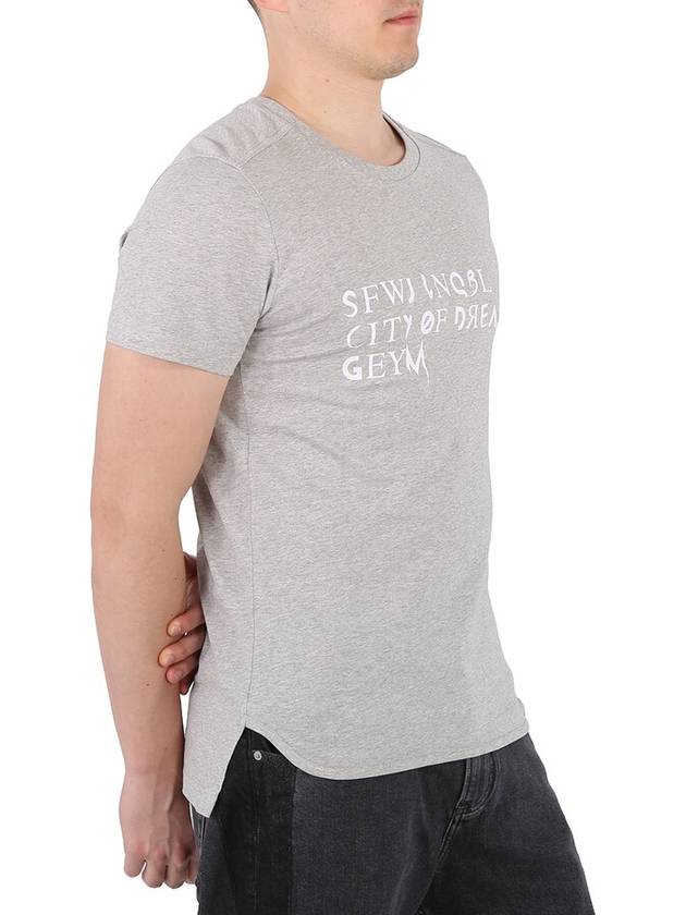 GEYM Men's Gray Graphic T-Shirt, Size Medium - GEYM - BALAAN 2